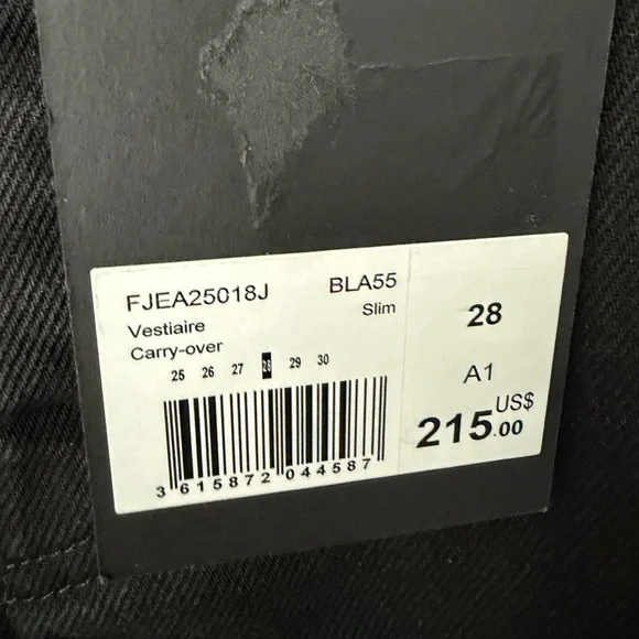 The Kooples Vestiaire Carry-over Black Denim - Picture 5 of 5